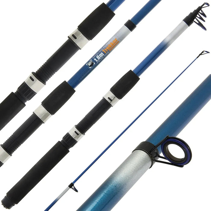 Angling Pursuits Trekker Telescopic - 6ft (1.8m) Telescopic Fishing Rod (Glass)