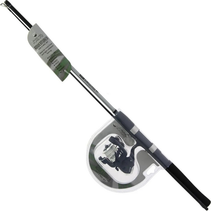 Angling Pursuits Adventurer Combo - 4.5ft, 2pc Rod & Reel (Glass)