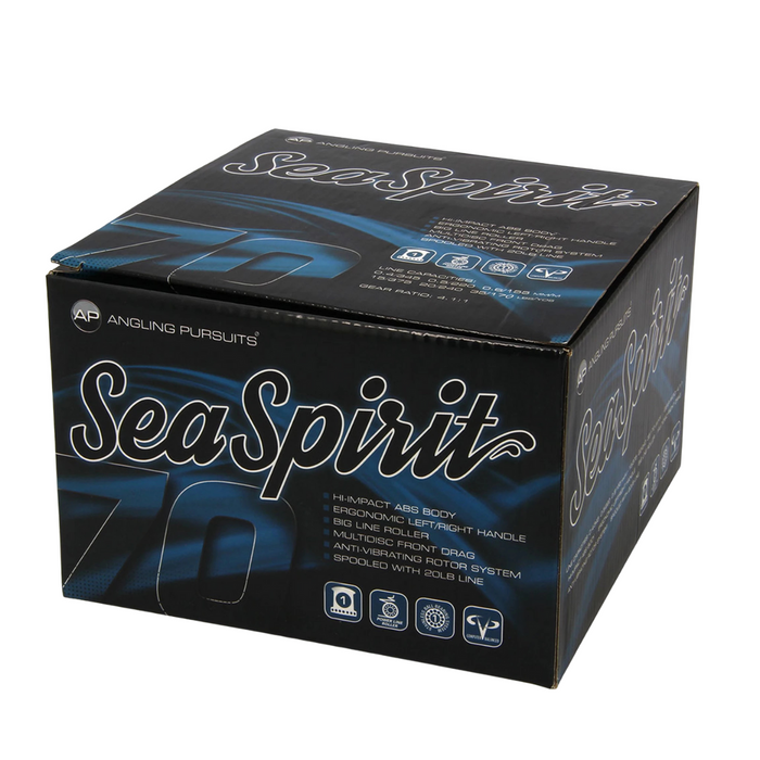 Angling Pursuits Sea Spirit 70 - 1BB Sea Reel with 20lb Red Line