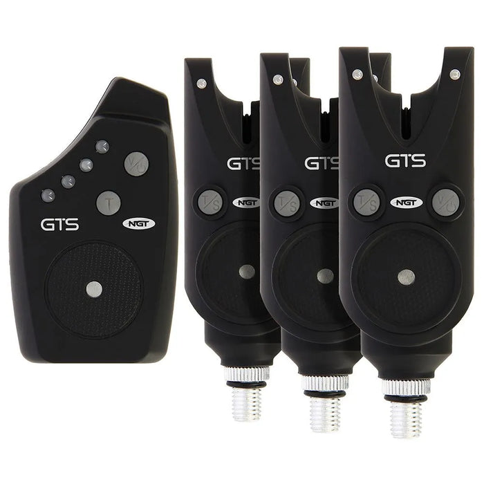 NGT GTS 3pc Wireless Alarms - Adjustable Volume, Tone and Sensitivity with Receiver