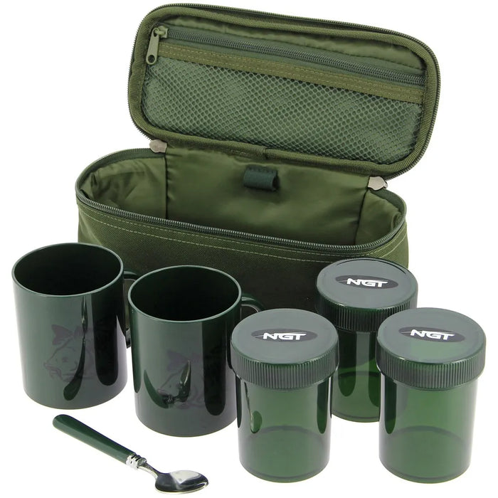 NGT Brew Kit - 2 Cups, 3 Pots a teaspoon and Case