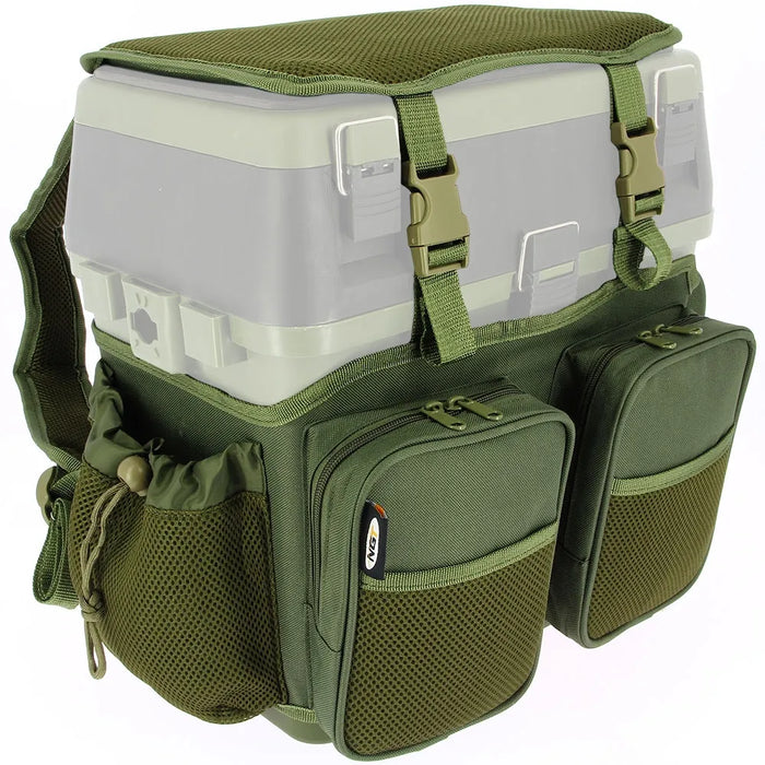 NGT Seat Box Canvas - With Multiple Compartments and Harness