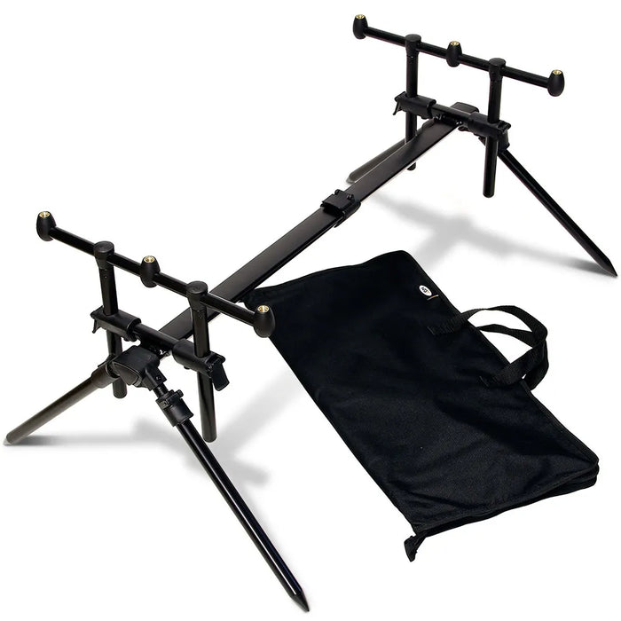 NGT Quickfish Rod Pod - 3 Rod Pod with Case