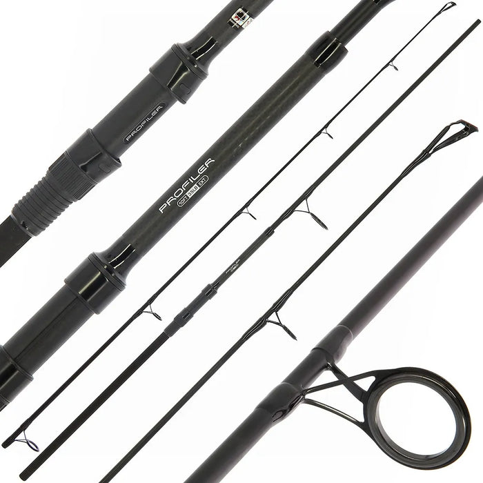 NGT Profiler Extender Carp Rod - 10ft, 2pc, 3.50lb Compact Carp Rod (Carbon)