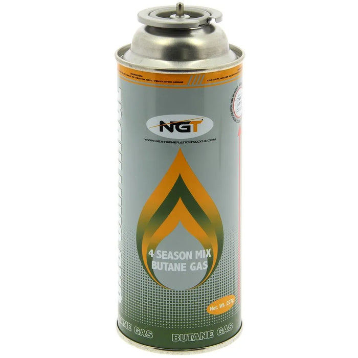 NGT 227g (4 Pack) Butane Gas Canisters